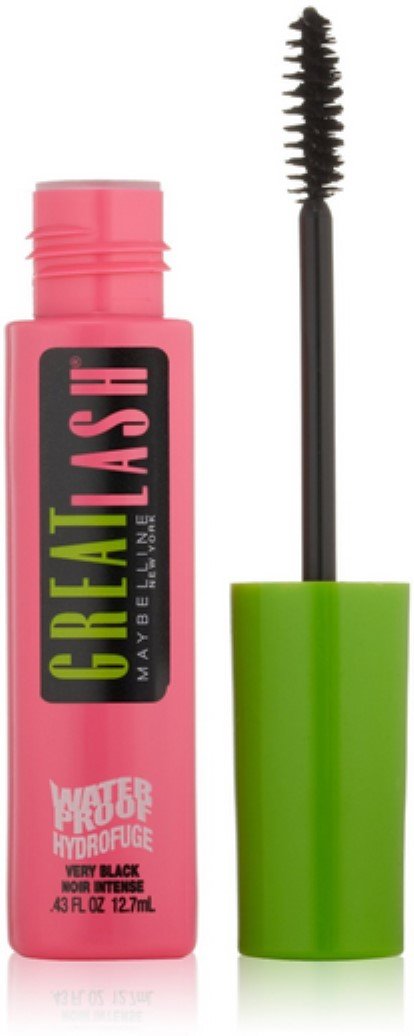 Maybelline Great Lash Waterproof Mascara, Very Black