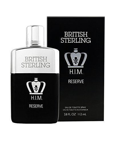 British Sterling H.I.M. Reserve Eau de Toilette Spray 3.8 fl oz