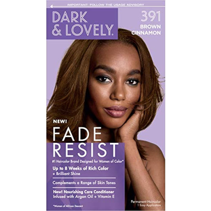 Dark and Lovely Color 391 Brown Cinnamon
