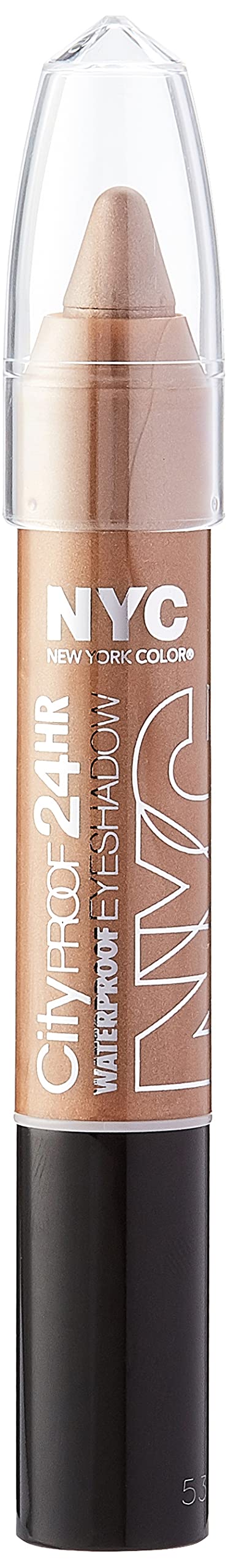 N.y.c. new york color city proof 24 hr waterproof eye shadow, brooklyn mocha