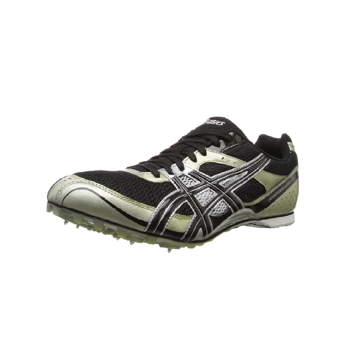 ASICS Men's Hyper MD Track And Field Shoe,Black/Onyx/Silver,9.5 M
