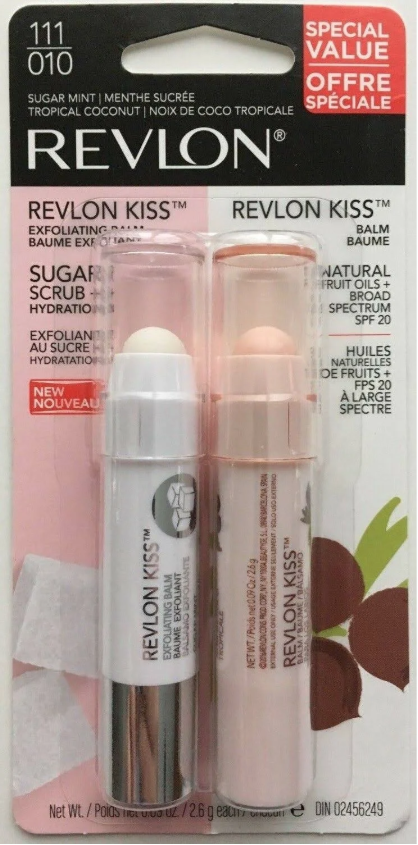 Revlon Kiss Balm 111/010 Tropical Coconut + Sugar Mint
