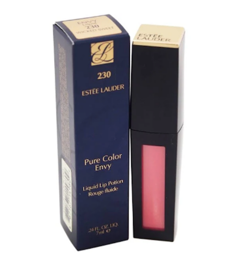 Pure Color Envy Liquid Lip Potion - # 230 Wicked Sweet by Estee Lauder for Women - 0.24 oz Lip Gloss