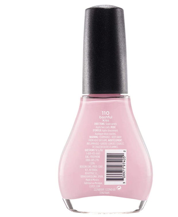Cutex Color & Care Polish, Bashful Kiss