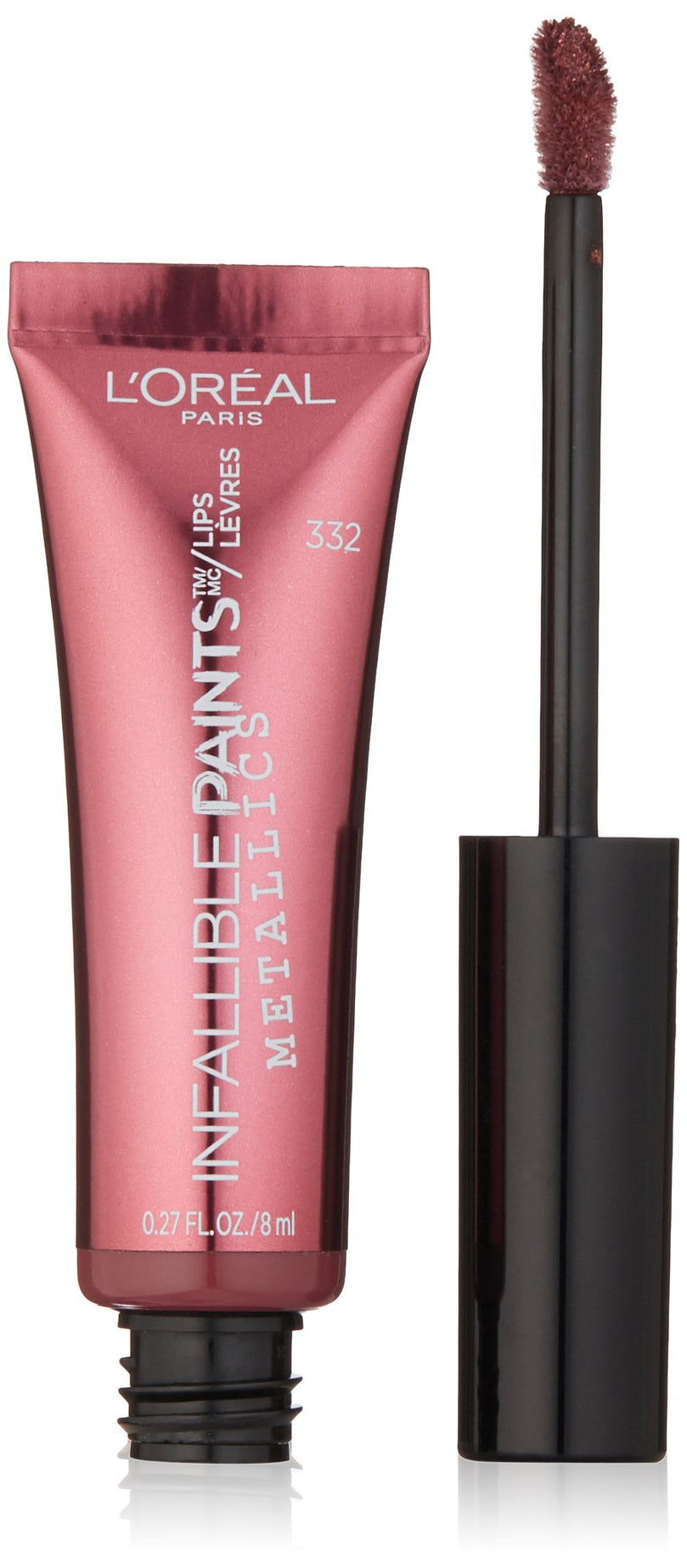 L'Oreal Paris Infallible PAINTS/LIPS Metallic, Galactic Fool