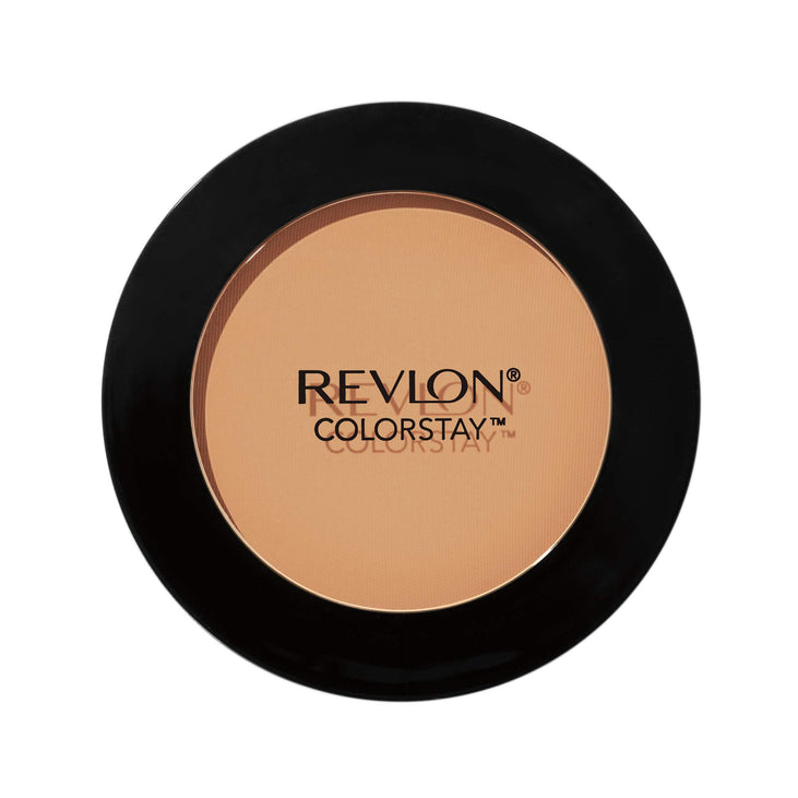 Revlon ColorStay Pressed Powder, Longwearing Oil Free, Fragrance Free, Noncomedogenic Face Makeup, 850 Medium Deep, 0.3 oz