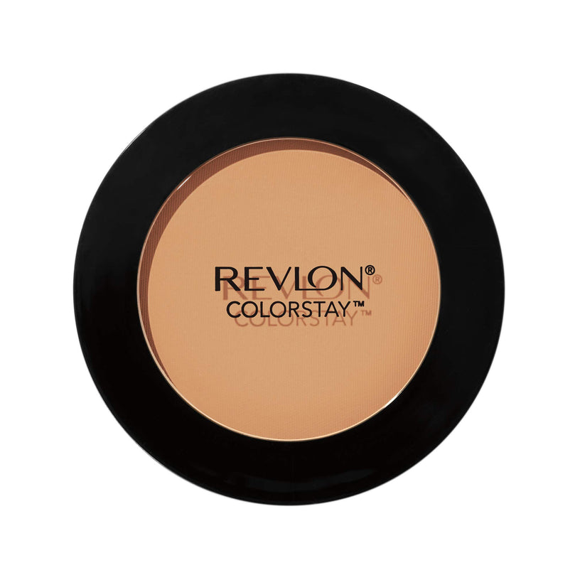 Revlon ColorStay Pressed Powder, Longwearing Oil Free, Fragrance Free, Noncomedogenic Face Makeup, 850 Medium Deep, 0.3 oz