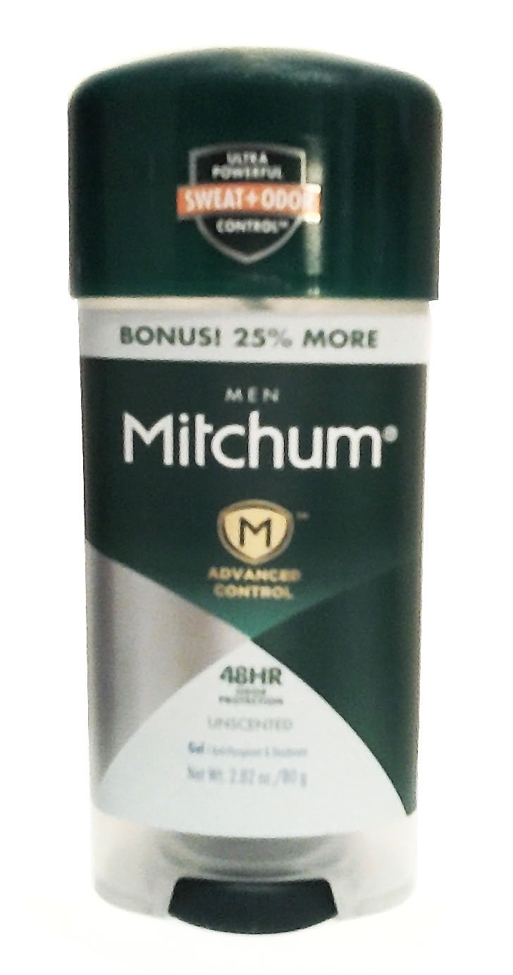 Mitchum Triple Odor Defense Unscented Gel Antiperspirant & Deodorant, 2.82 oz