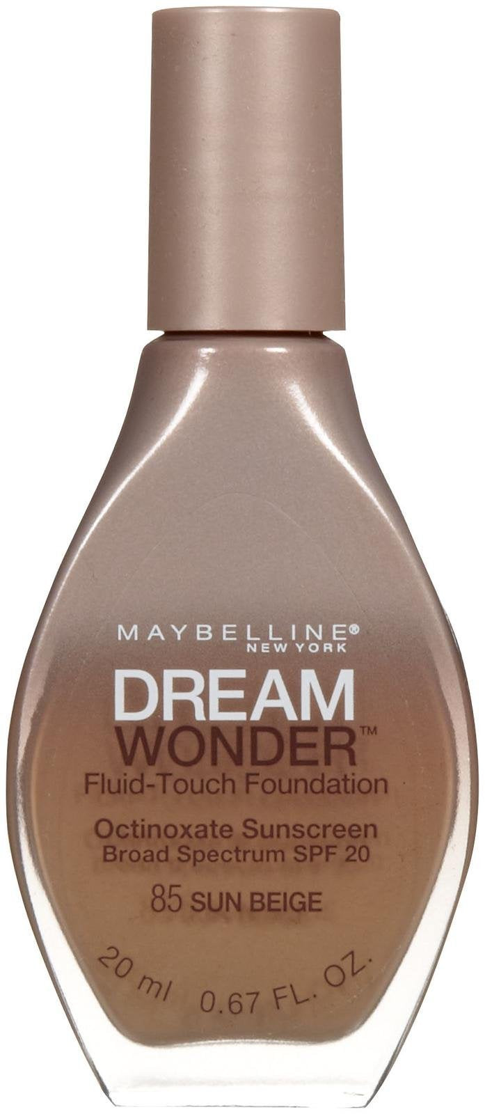 Maybelline New York Dream Wonder Fluid-Touch Foundation, Sun Beige
