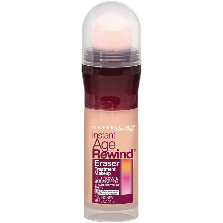 Maybelline Instant Age Rewind Eraser Treatment Makeup, Honey, 0.68 fl. oz.