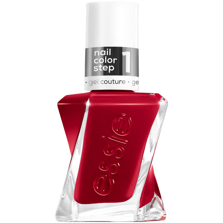 essie Gel Couture Long Lasting 8 Free Vegan Nail Polish, Burgundy Red, 0.46 fl oz Bottle