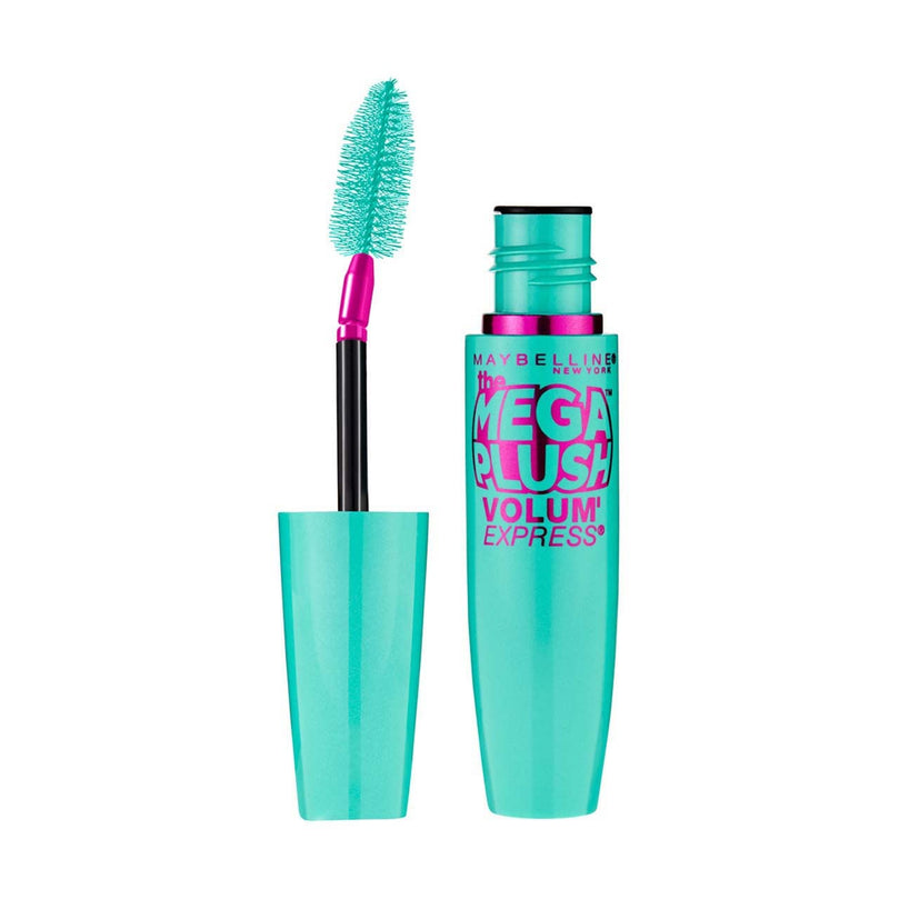 Maybelline Volum' Express The Mega Plush Washable Mascara, Very Black, 0.3 fl. oz.