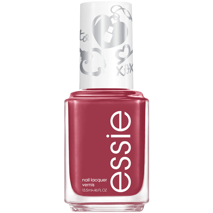 essie nail polish, limited edition valentines day 2022 collection, respond with a kiss, 0.46 fl oz