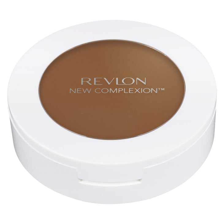 Revlon New Complexion One-Step Compact Makeup, 010 Natural Tan, 0.35 oz