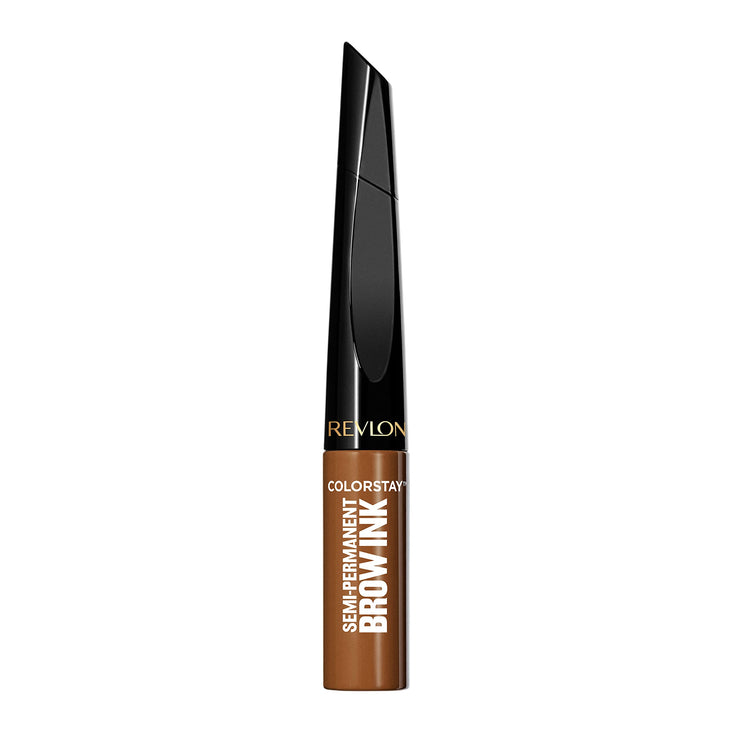 Revlon ColorStay Semi-Permanent Brow Ink, 351 Warm Brown Ink, 0.09 fl oz.