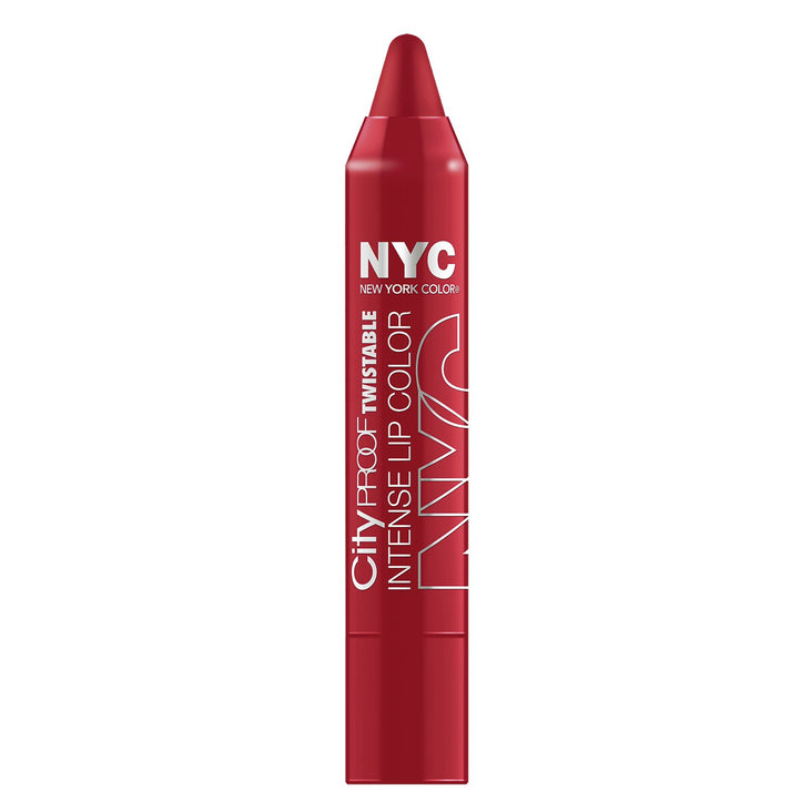 N.Y.C. New York Color City Proof Twistable Intense Lip Color, Roosevelt Island Red