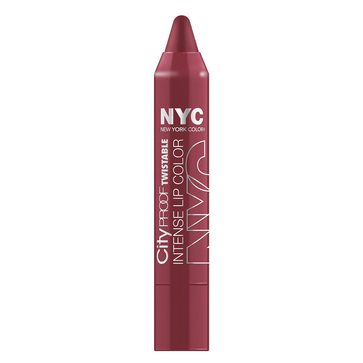 N.Y.C. New York Color City Proof Twistable Intense Lip Color, Riverside Rose