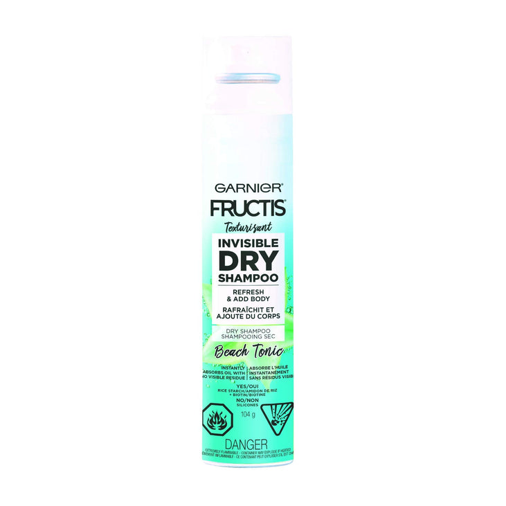 Garnier Fructis Texturizing Dry Shampoo with Rice Starch, Beach Tonic, 3.67 oz