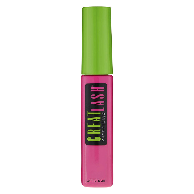 Maybelline Great Lash Waterproof Mascara, Brownish Black, 0.43 fl. oz.