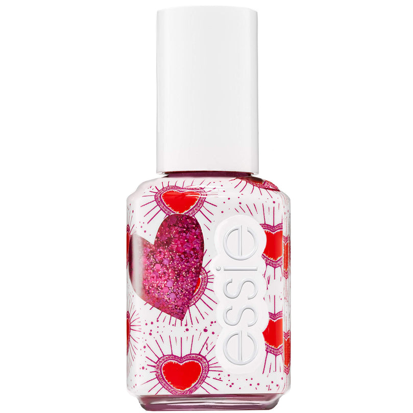 essie 2019 Valentine's Nail Polish, Sparkles Between Us, 0.46 fl oz Bottle
