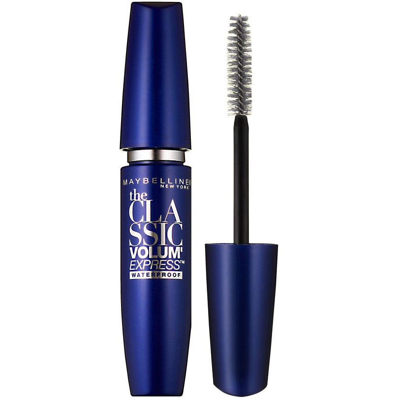 Maybelline Volum' Express Waterproof Mascara, Very Black, 0.34 Oz.
