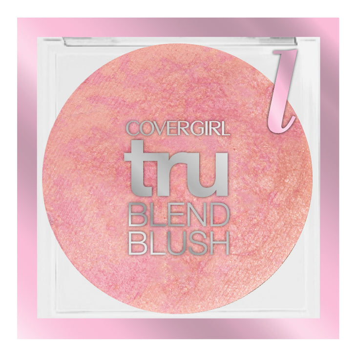 COVERGIRL TruBlend Blush, Light Rose, .1 oz