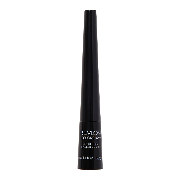 Revlon Liquid Eyeliner by Revlon, ColorStay Eye Makeup, Waterproof, Smudgeproof, Longwearing with Ultra-Fine Tip, Blackest Black, 0.08 Fl Oz