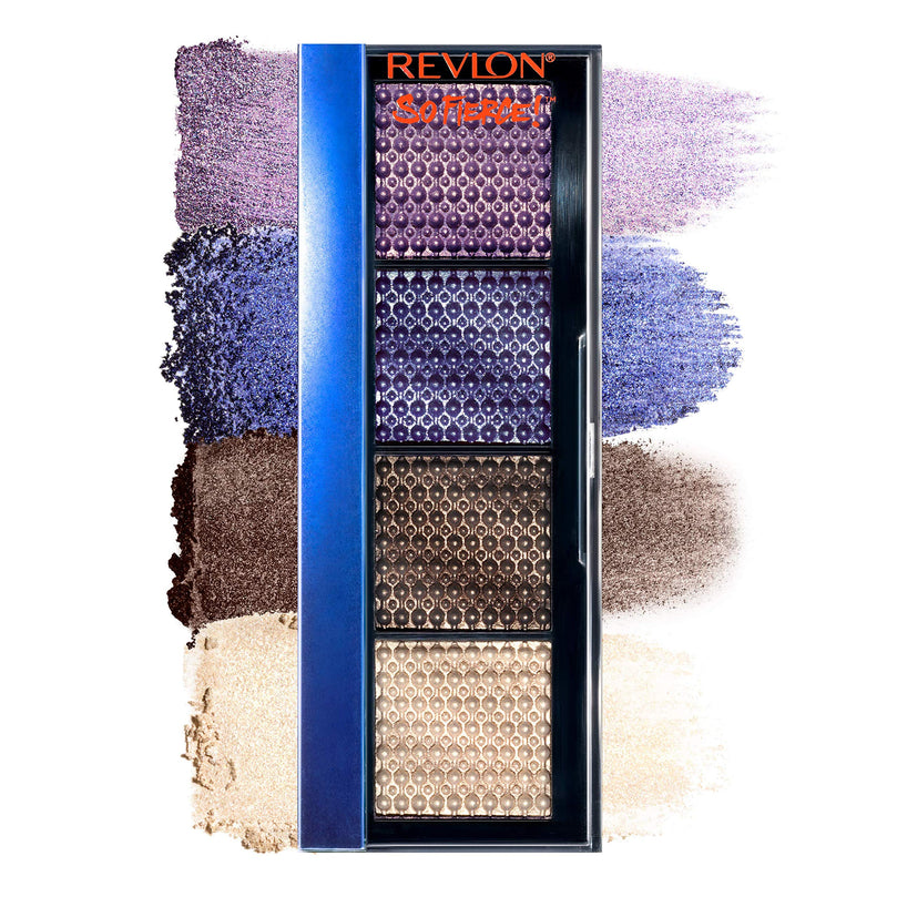 Revlon Eyeshadow Palette by Revlon, So Fierce Prismatic Eye Makeup, Ultra Creamy Pigmented in Blendable Matte & Pearl Finishes, 964 Clap Back, 0.21 Oz, 964 Clap Back, 0.21 oz.