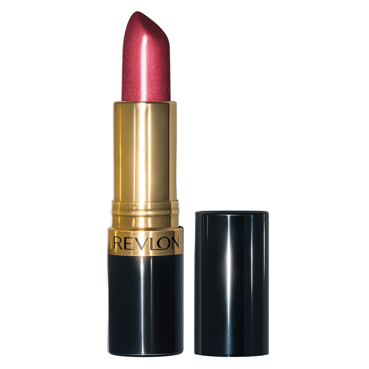 Revlon Super Lustrous Lipstick, Pearl Finish, High Impact Lipcolor with Moisturizing Creamy Formula, Infused with Vitamin E and Avocado Oil, 520 Wine With Everything, 0.15 oz