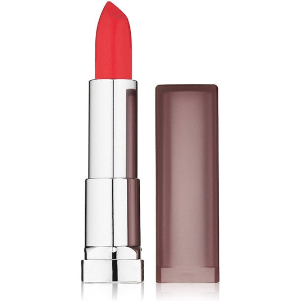 Maybelline New York Color Sensational Creamy Matte Lipstick, All Fired Up, 0.15 oz.