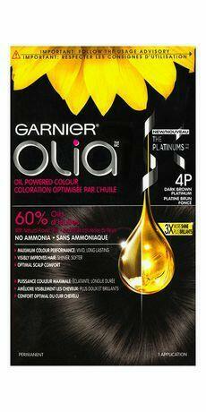 Garnier Olia Dark Platinum Collection 4P Dark Brown Platinum