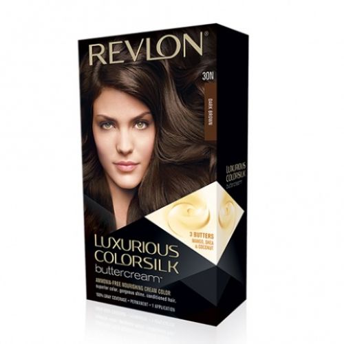 Revlon Luxurious Colorsilk Buttercream, Dark Brown