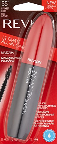 Revlon Ultimate All-in-One Mascara, Waterproof Blackest Black