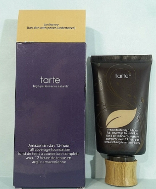tarte Amazonian Clay Full Coverage Foundation SPF 15 - 40h tan honey