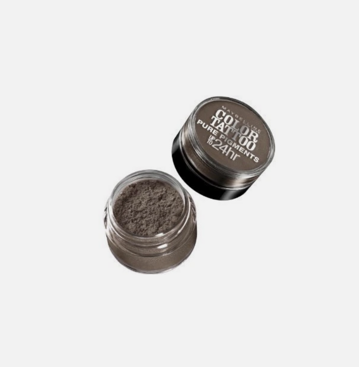 Maybelline Color Tattoo Pure Pigments Eyeshadow - 45 Downtown Brown
