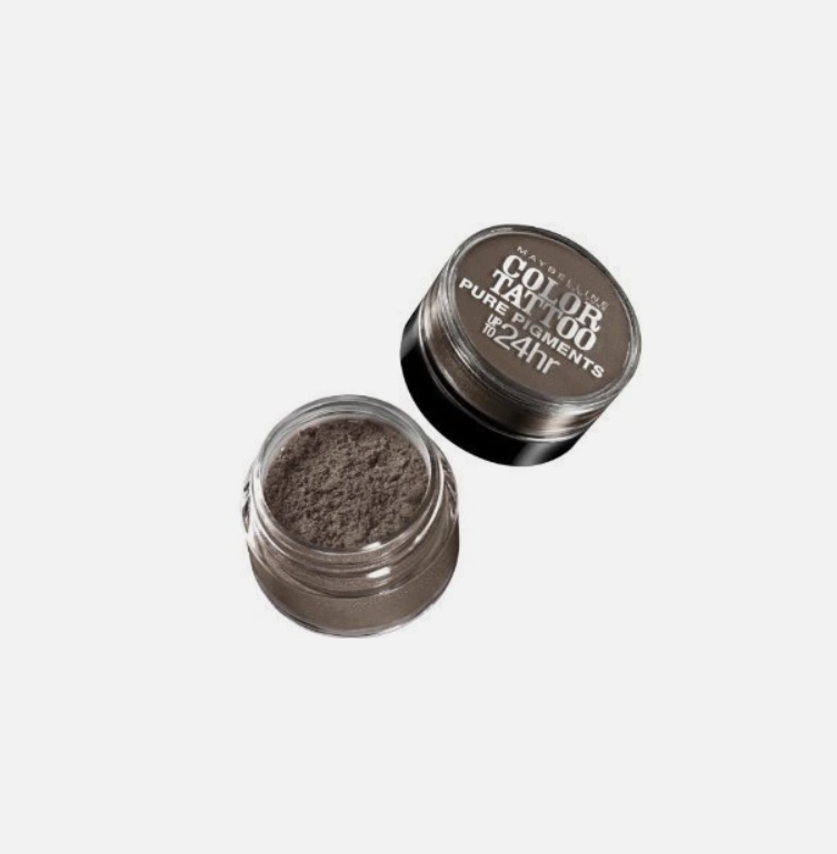 Maybelline Color Tattoo Pure Pigments Eyeshadow - 45 Downtown Brown