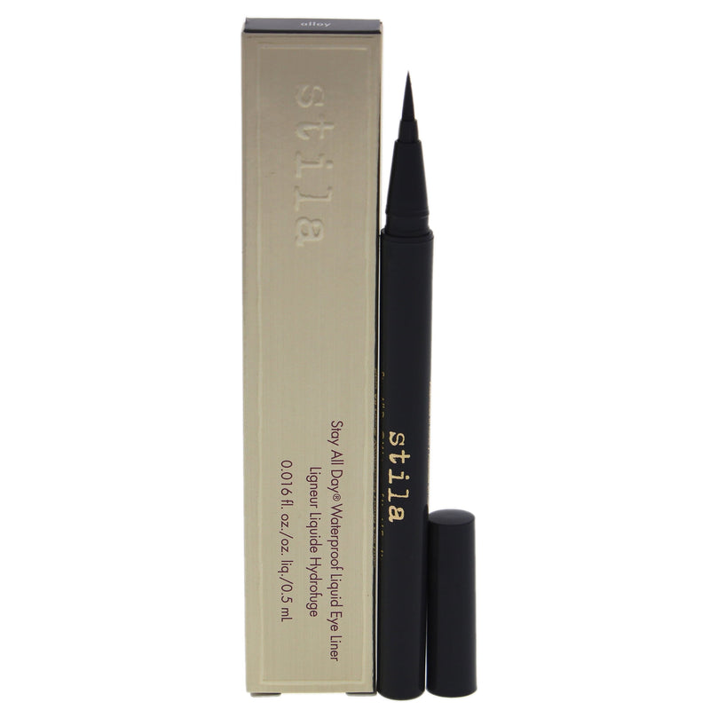 Stila Stay All Day Waterproof Liquid Eyeliner, Alloy, 0.02 Oz