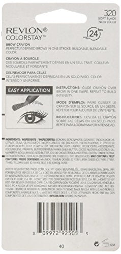 Revlon ColorStay™ Brow Crayon - Soft Black