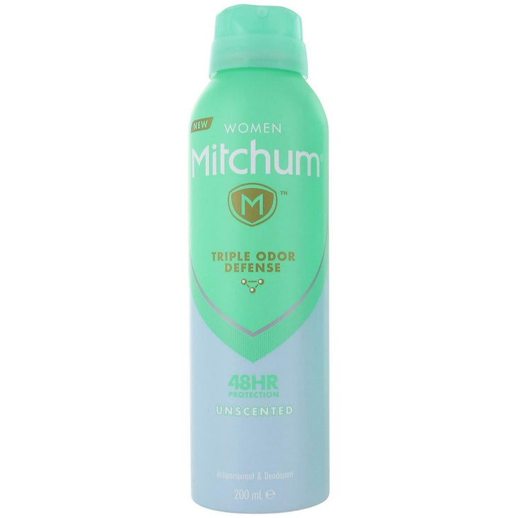 Mitchum Women Unscented Anti-perspirant Deodorant Spray 200ml