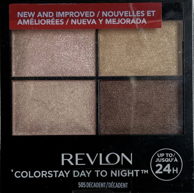 Revlon ColorStay Day to Night Eyeshadow Quad - 505 Decadent