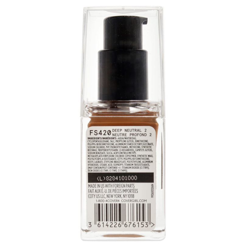 COVERGIRL Matte Ambition All Day Foundation, Deep Neutral 1, 1.01 Ounce