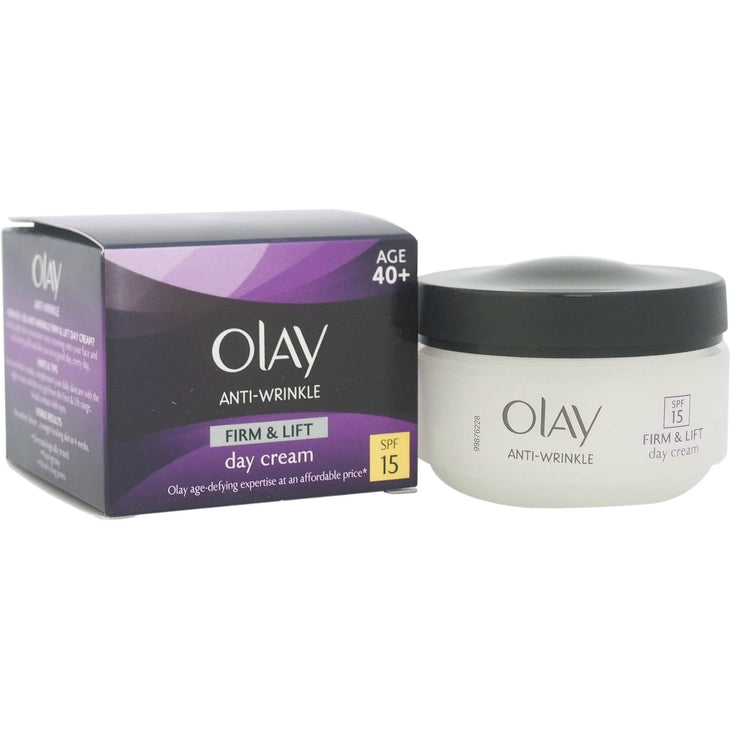 Olay Anti-Wrinkle Firm & Lift Day Cream, SPF 15 40+, 1.7 oz