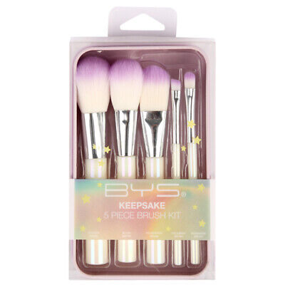 Unicorn Makeup Brushes in Keepsake Tin by BYS