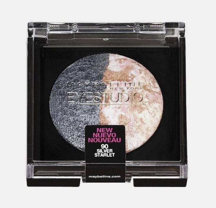Maybelline Eyestudio Baked Eyeshadow 90 Silver Starlet