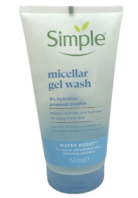 Simple Water Boost Micellar Gel Wash 150ML