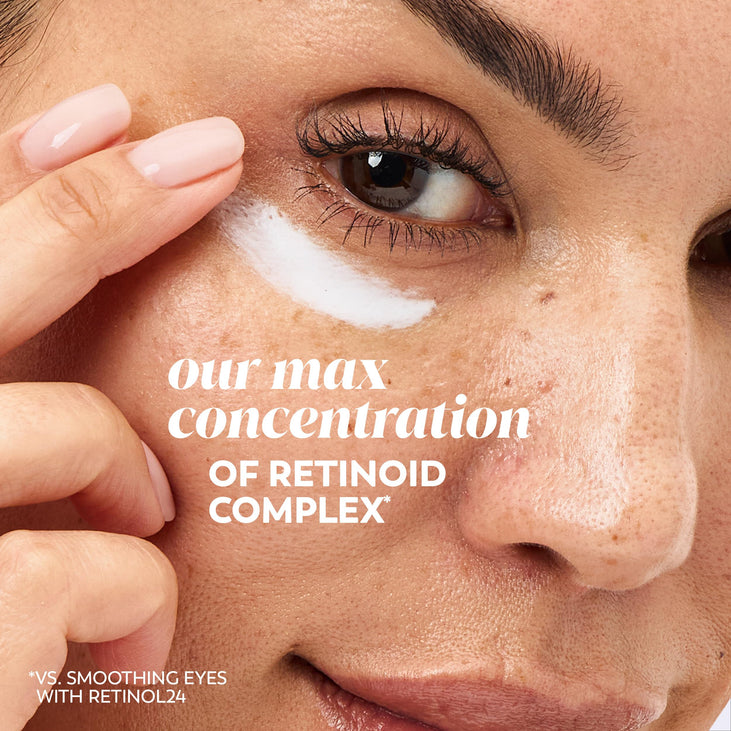 Olay Retinol 24 MAX Night Eye Cream, All Skin Types, 0.5 oz