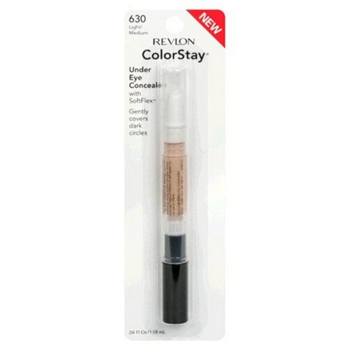 Revlon ColorStay Under Eye Concealer, 630 Light/Medium, 0.04 fl oz