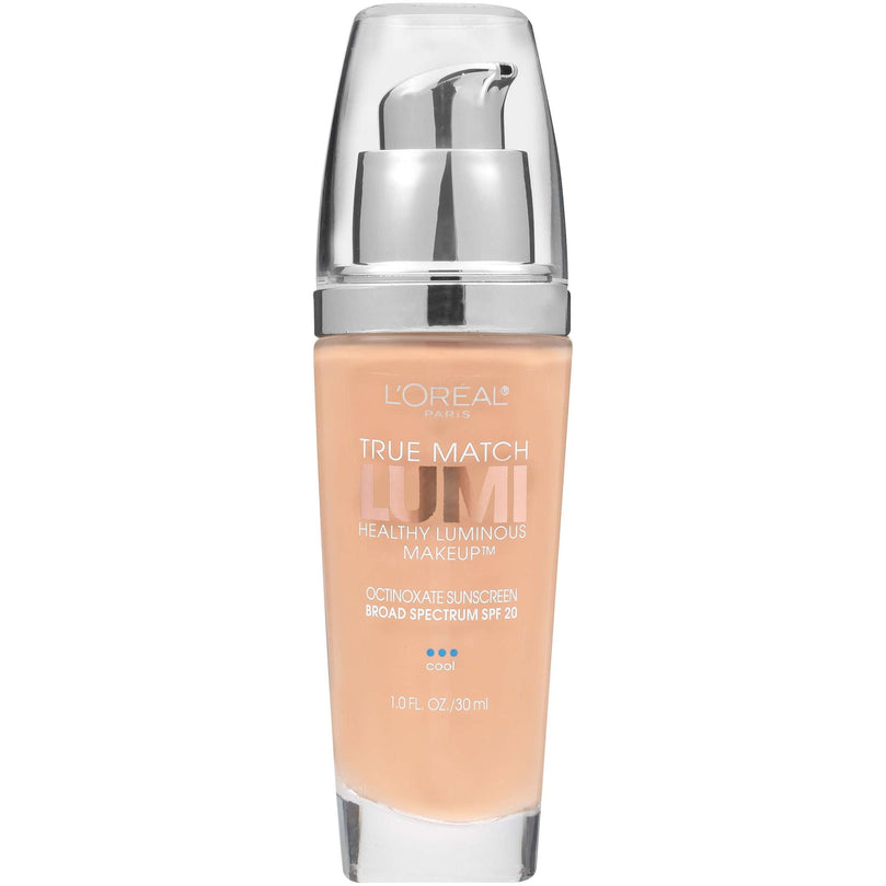L'Oreal Paris True Match Lumi Liquid Foundation Makeup, C5 Classic Beige, 1 fl oz