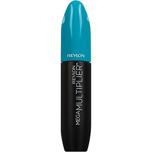 Revlon Mega Multiplier Mascara, Smudgeproof Eye Makeup, 804 Plum Brown, 0.28 fl oz