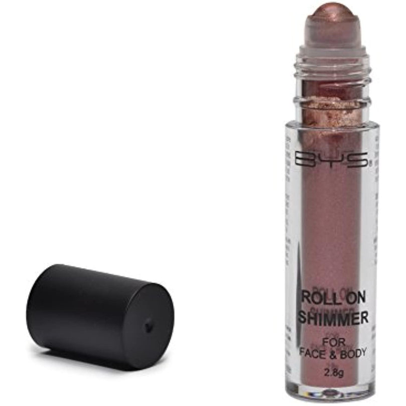 BYS Face and Body Roll On Glitter Shimmer Deep Terracota